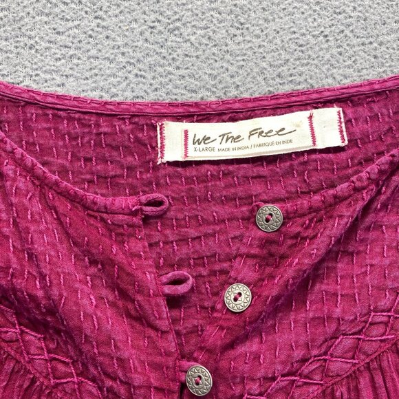Women's Pink Blouse - Picture 9 of 14